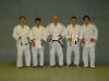 Die Gladenbach Dan-Trger (von links): Bjrn Jakobi (1. Dan), Konrad Simon (3. Dan), Michaelo Walter (4. Dan), Dirk Ronzheimer (3. Dan), Magnus Berge (1. Dan).