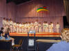 21 Judoka standen f�r eine kleine Demonstration bereit.