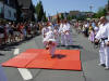 Tim wirft Alex mit O-goshi (H�ftwurf).