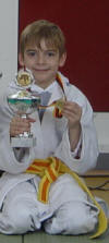 Gesamtsieger der U11 2008: Alex Kapanizki.