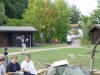 ...und beim Ballspiel.