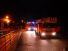 Die Feuerwehr, wie immer schnell zur Stelle.