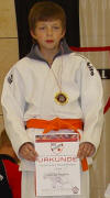 Hessischer Vize-Kyu-Meister U17 m 2012 -46 kg: Luca-Jan Friedrich.