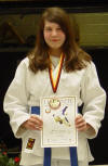 Bronze-Gewinnerin bei den S�dwestdeutschen Einzel-Meisterschaften der U14 2011 -57 kg: Natascha Ronzheimer.