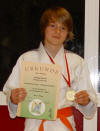 Hessischer Kyu-Meister der U14m 2011 -40 kg: Philipp Michel.
