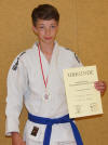 Hessischer Kyu-Meister U18 m 2013 -50 kg: Luca-Jan Friedrich.