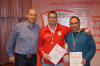 Ein Teil der M�nnermannschaft: Michaelo Walter, Dirk Ronzheimer, Steffen Makowski.