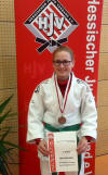 Bronzegewinnerin der Hessischen Einzelmeisterschaften Frauen 2014 -52 kg: Clarissa H�hn.
