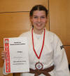 Hessische Vize-Meisterin HEM U18 2015 -70 kg: Natascha Ronzheimer.