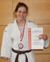 Bronze-Gewinnerin der HEM U21 2015 -57 kg: Marie Dinkel.
