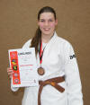 Bronze-Gewinnerin der SWDEM U18 2015 -70 kg: Natascha Ronzheimer.