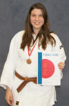 Bronze-Gewinnerin der HEM der Frauen 2016 -78 kg: Natascha Ronzheimer.