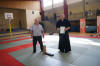 Der Pr�sident des Hessischen Judo-Verbands gratulierte pers�nlich zum Jubil�um.