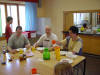 Am Morgen hie� es wieder: Hoch die Tassen